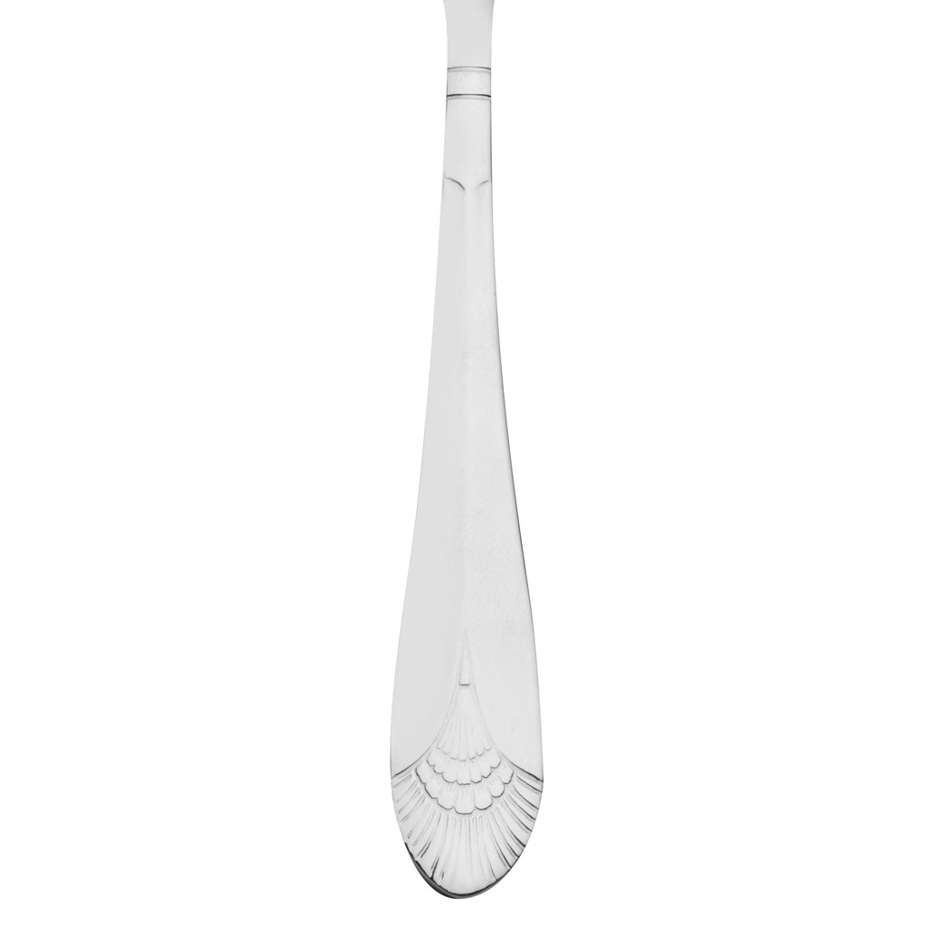 Acopa Monaca 6" 18/8 Stainless Steel Extra Heavy Weight Bouillon Spoon - 12/Pack