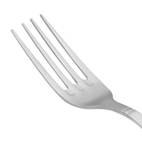 Acopa Monaca 7 3/4" 18/8 Stainless Steel Extra Heavy Weight Dinner Fork - 12/Pack