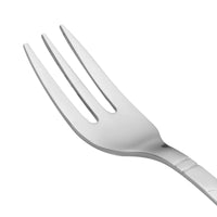 Acopa Monaca 5 5/8" 18/8 Stainless Steel Extra Heavy Weight Oyster / Appetizer / Cocktail Fork - 12/Pack