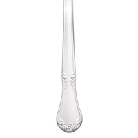 World Tableware 901 030 Lady Astor 7 1/4" 18/0 Stainless Steel Heavy Weight Utility / Dessert Fork - 12/Pack