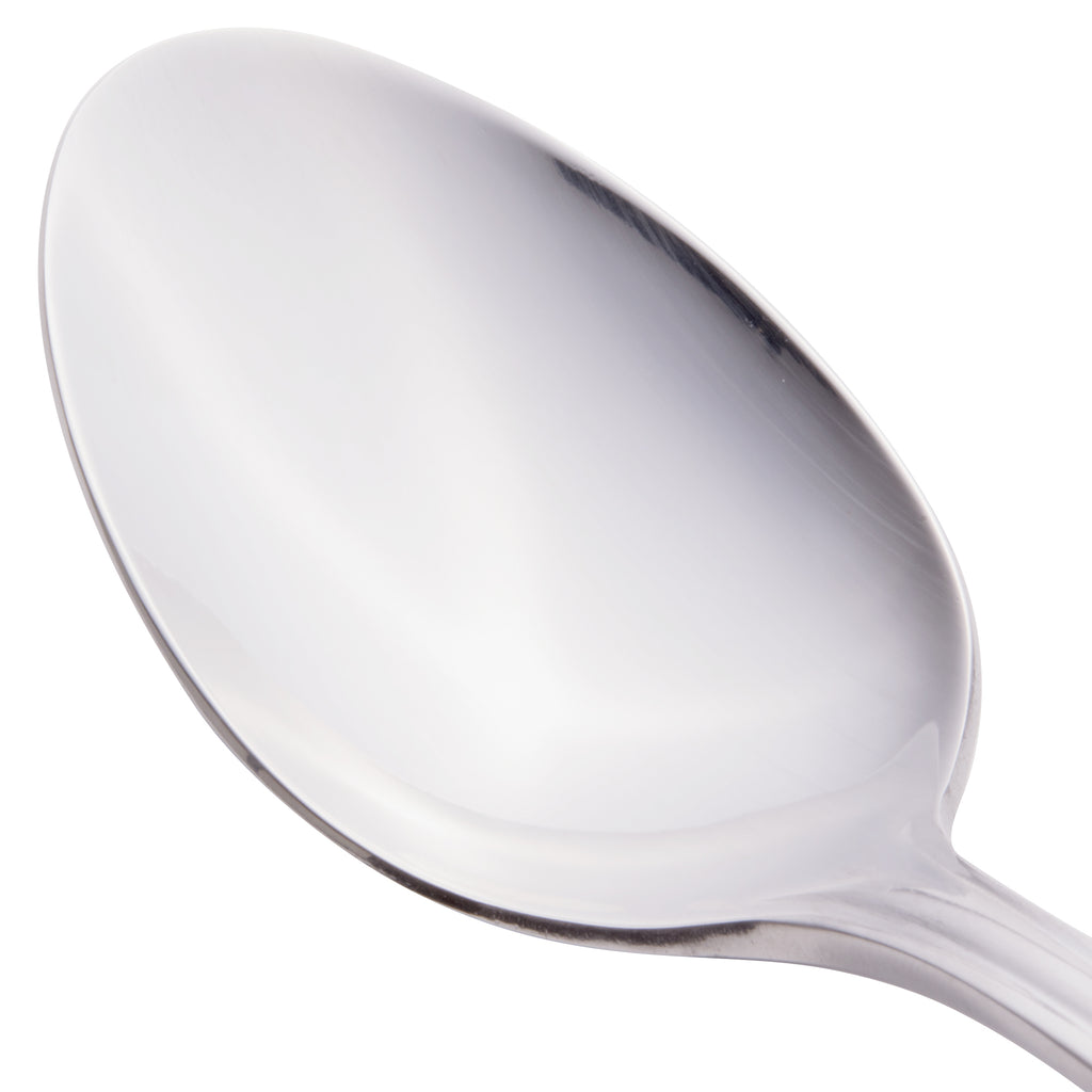 World Tableware 967 001 Diana 6 1/4" 18/0 Stainless Steel Heavy Weight Teaspoon - 12/Pack