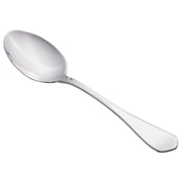 World Tableware 941 004 Mendoza 8 1/4" 18/0 Stainless Steel Heavy Weight Round Bowl Soup Spoon - 12/Pack