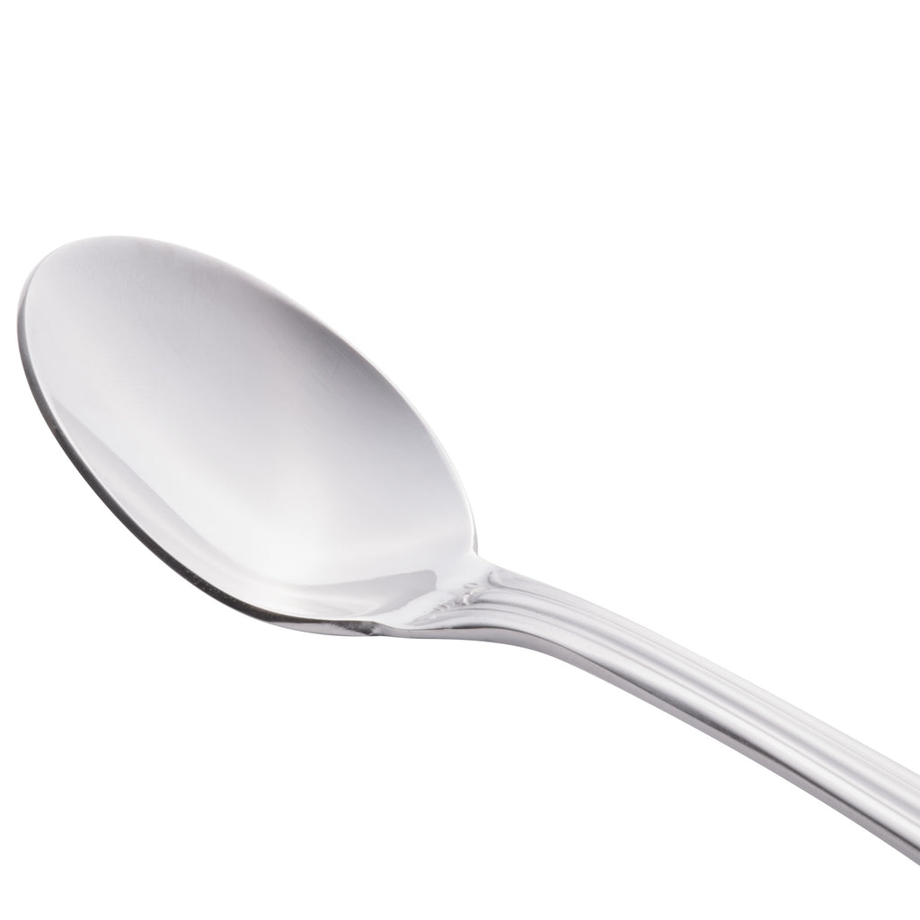 World Tableware 961 001 Resplendence 5 7/8" 18/0 Stainless Steel Heavy Weight Teaspoon - 12/Pack
