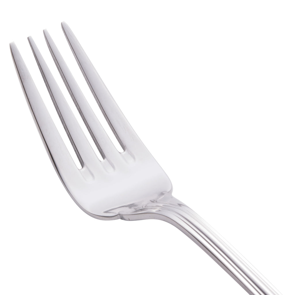 World Tableware 961 038 Resplendence 6 7/8" 18/0 Stainless Steel Heavy Weight Salad Fork - 12/Pack