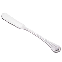 World Tableware 961 053 Resplendence 5 1/4" 18/0 Stainless Steel Heavy Weight Butter Spreader - 12/Pack