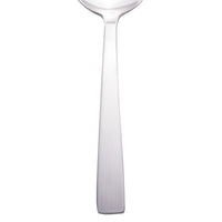 World Tableware 962 016 Oceanside 6" 18/0 Stainless Steel Heavy Weight Bouillon Spoon - 12/Pack