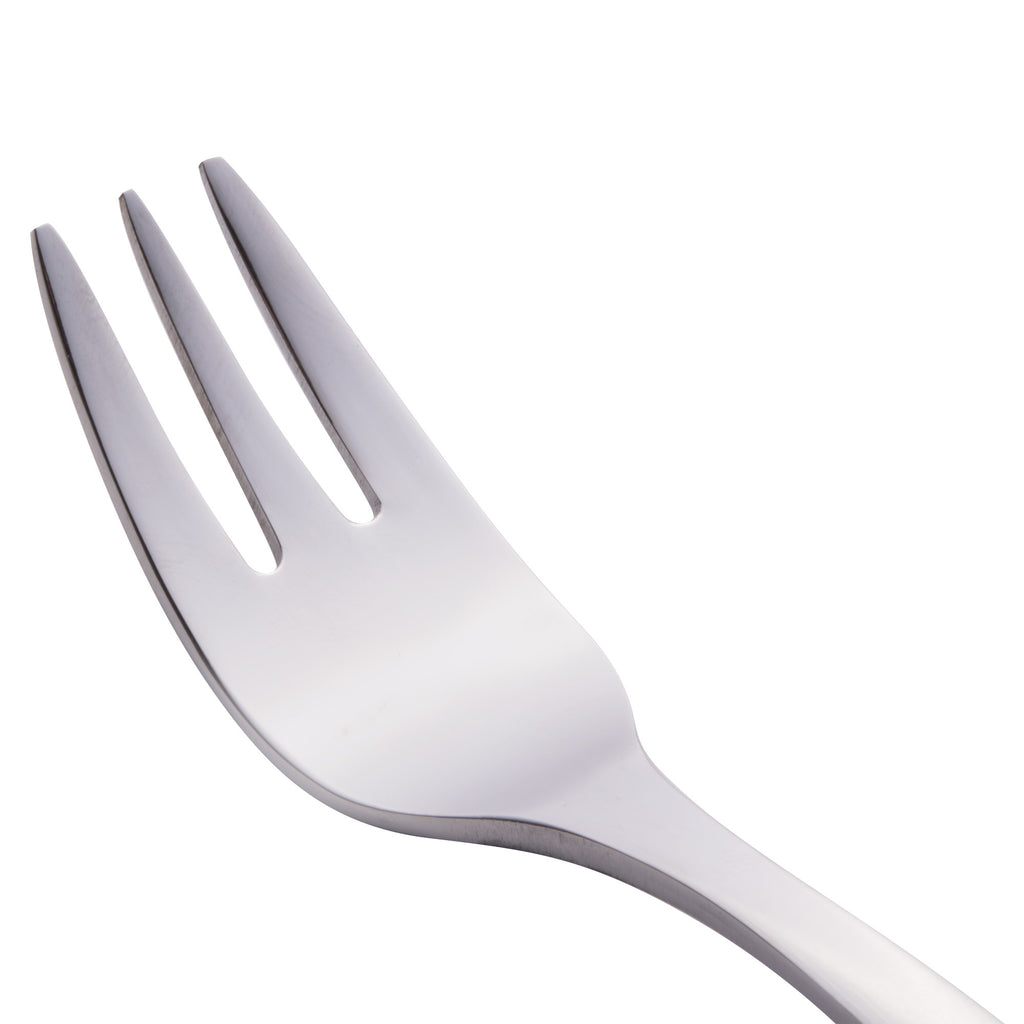 World Tableware 962 029 Oceanside 5 5/8" 18/0 Stainless Steel Heavy Weight Cocktail Fork - 12/Pack