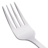 World Tableware 962 038 Oceanside 6" 18/0 Stainless Steel Heavy Weight Salad Fork - 12/Pack