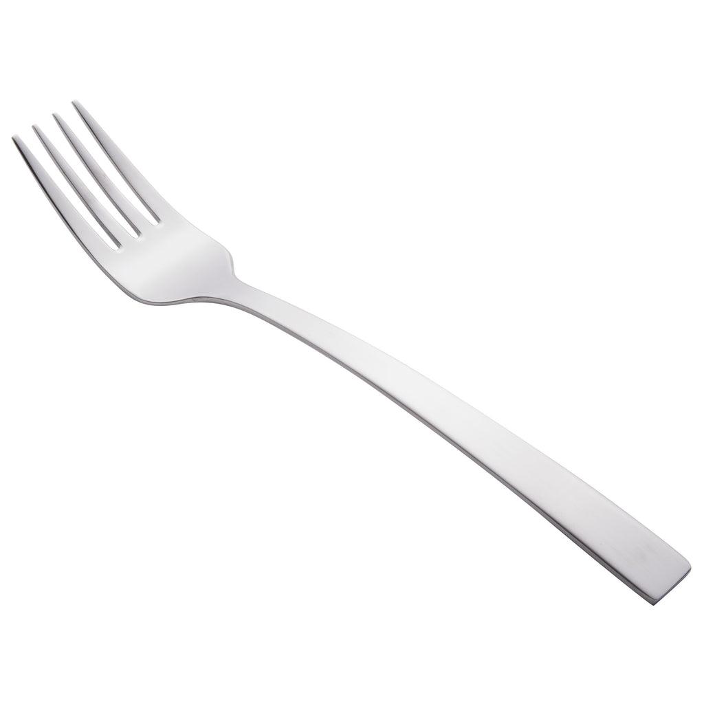 World Tableware 962 038 Oceanside 6" 18/0 Stainless Steel Heavy Weight Salad Fork - 12/Pack