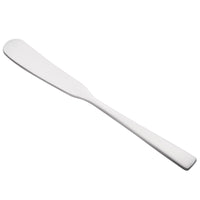 World Tableware 962 053 Oceanside 6 1/8" 18/0 Stainless Steel Heavy Weight Butter Spreader - 12/Pack
