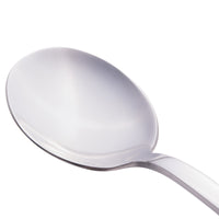 World Tableware 963 001 Elexa 6 1/8" 18/0 Stainless Steel Heavy Weight Teaspoon - 12/Pack