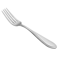 Oneida 2201FDNF Scroll 7 1/2" 18/10 Stainless Steel Extra Heavy Weight Dinner Fork - 12/Pack