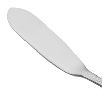 Oneida 2201KBFF Scroll 6 1/2" 18/10 Stainless Steel Extra Heavy Weight Butter Knife - 12/Pack