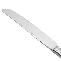 Oneida 2201KPVF Scroll 9" 18/10 Stainless Steel Extra Heavy Weight Dinner Knife - 12/Pack