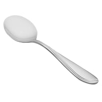 Oneida 2201SBLF Scroll 6" 18/10 Stainless Steel Extra Heavy Weight Bouillon Spoon - 12/Pack