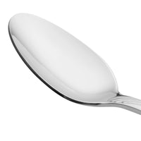 Oneida 2201SITF Scroll 7 3/8" 18/10 Stainless Steel Extra Heavy Weight Iced Tea Spoon - 12/Pack
