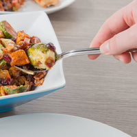 Acopa Landsdale 7 1/2" 18/8 Stainless Steel Extra Heavy Weight Tablespoon / Serving Spoon - 12/Pack