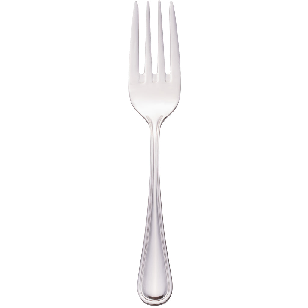 Walco PAC06 Pacific Rim 6 3/8" 18/10 Stainless Steel Extra Heavy Weight Salad Fork - 12/Pack