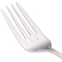Walco PAC06 Pacific Rim 6 3/8" 18/10 Stainless Steel Extra Heavy Weight Salad Fork - 12/Pack
