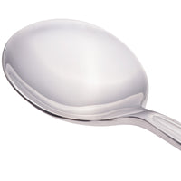 Walco 4012 Maremma 6 7/8" 18/0 Stainless Steel Heavy Weight Bouillon Spoon - 12/Pack