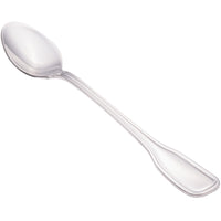 Walco 6604 Saville 7 5/8" 18/0 Stainless Steel Heavy Weight Iced Tea Spoon - 12/Pack
