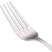 Walco PAC05 Pacific Rim 7 1/2" 18/10 Stainless Steel Extra Heavy Weight Dinner Fork - 12/Pack
