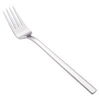 Walco 1205 Erik 7 7/8" 18/10 Stainless Steel Extra Heavy Weight Dinner Fork - 12/Pack