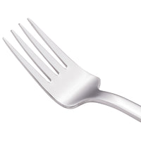 Walco 1205 Erik 7 7/8" 18/10 Stainless Steel Extra Heavy Weight Dinner Fork - 12/Pack