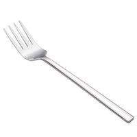 Walco 1206 Erik 6 7/8" 18/10 Stainless Steel Extra Heavy Weight Salad Fork - 12/Pack