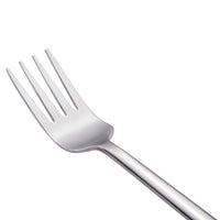 Walco 1206 Erik 6 7/8" 18/10 Stainless Steel Extra Heavy Weight Salad Fork - 12/Pack