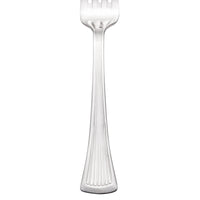 Walco 1806 Bosa Nova 7 1/8" 18/0 Stainless Steel Heavy Weight Salad Fork - 12/Pack