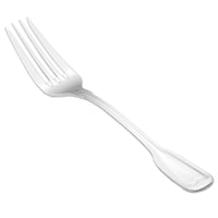 Walco 9306 Luxor 7" 18/10 Stainless Steel Extra Heavy Weight Salad Fork - 12/Pack