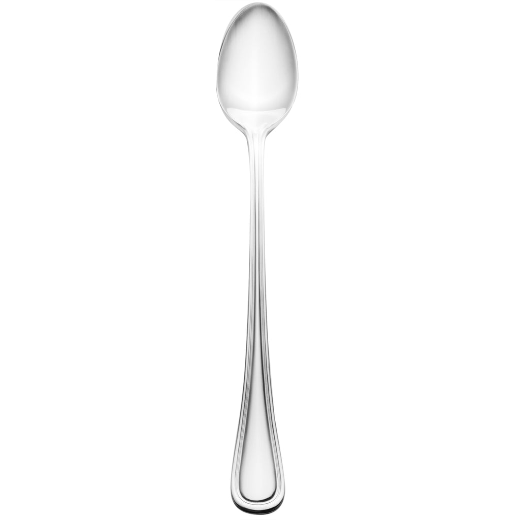 Walco PAC04 Pacific Rim 7 1/4" 18/10 Stainless Steel Extra Heavy Weight Iced Tea Spoon - 12/Pack