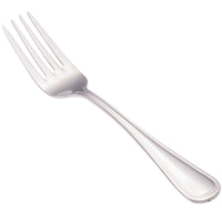 Walco PAC06L Pacific Rim 7" 18/10 Stainless Steel Extra Heavy Weight Large Salad Fork - 12/Pack