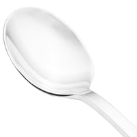 Walco 0901 Semi 5 1/2" 18/10 Stainless Steel Extra Heavy Weight Teaspoon - 12/Pack