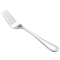 Walco 2705 Colgate 7 1/2" 18/0 Stainless Steel Heavy Weight Dinner Fork - 12/Pack