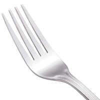 Walco 2705 Colgate 7 1/2" 18/0 Stainless Steel Heavy Weight Dinner Fork - 12/Pack