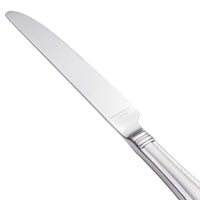 Reed & Barton RB110-5921 Berkshire Matte 9 7/8" 18/10 Stainless Steel Extra Heavy Weight Hollow Handle Dinner Knife - 12/Pack