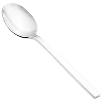 Walco 0903 Semi 8 1/8" 18/10 Stainless Steel Extra Heavy Weight Tablespoon / Serving Spoon - 12/Pack