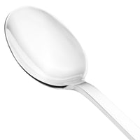 Walco 0903 Semi 8 1/8" 18/10 Stainless Steel Extra Heavy Weight Tablespoon / Serving Spoon - 12/Pack
