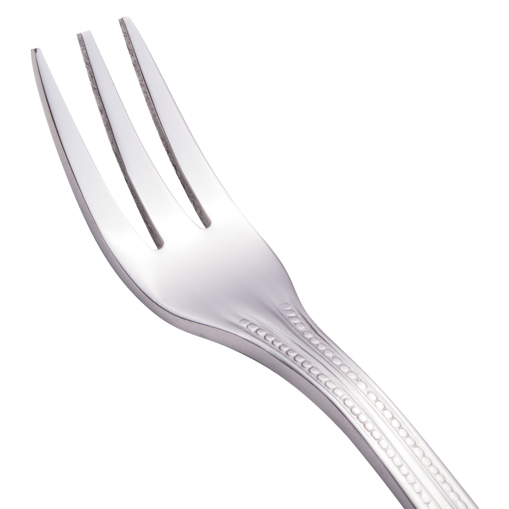 Walco 2715 Colgate 5 7/8" 18/0 Stainless Steel Heavy Weight Cocktail Fork - 12/Pack