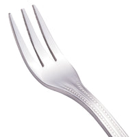 Walco 2715 Colgate 5 7/8" 18/0 Stainless Steel Heavy Weight Cocktail Fork - 12/Pack