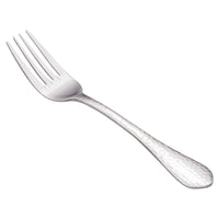 Walco 6305 Ironstone 7 5/8" 18/10 Stainless Steel Extra Heavy Weight Dinner Fork - 12/Pack