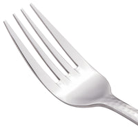 Walco 6305 Ironstone 7 5/8" 18/10 Stainless Steel Extra Heavy Weight Dinner Fork - 12/Pack