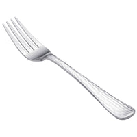 World Tableware 794 030 Aspire 6 7/8" 18/0 Stainless Steel Heavy Weight Utility / Dessert Fork - 12/Pack