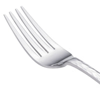 World Tableware 794 030 Aspire 6 7/8" 18/0 Stainless Steel Heavy Weight Utility / Dessert Fork - 12/Pack