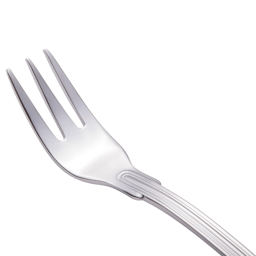 Walco 9315 Luxor 5 9/16" 18/10 Stainless Steel Extra Heavy Weight Cocktail Fork - 12/Pack