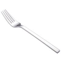 Walco 09051 Semi 8 1/4" 18/10 Stainless Steel Extra Heavy Weight European Table Fork - 12/Pack