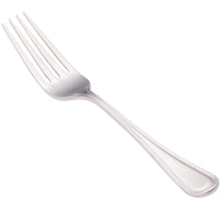Walco PAC051 Pacific Rim 8 1/8" 18/10 Stainless Steel Extra Heavy Weight European Table Fork - 12/Pack