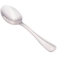 Walco PAC29 Pacific Rim 4 5/16" 18/10 Stainless Steel Extra Heavy Weight Demitasse Spoon - 12/Pack